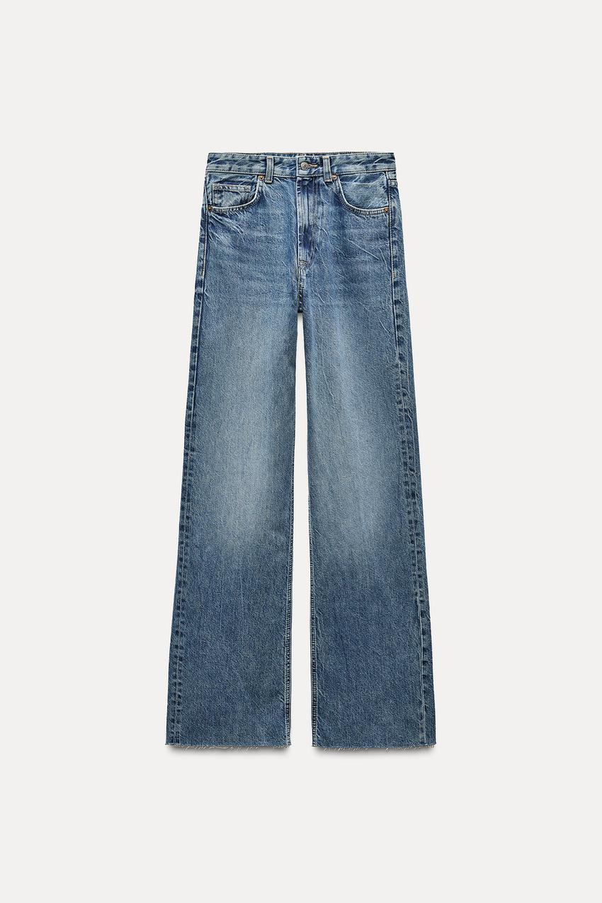 WIDE-LEG HIGH-WAIST JEANS